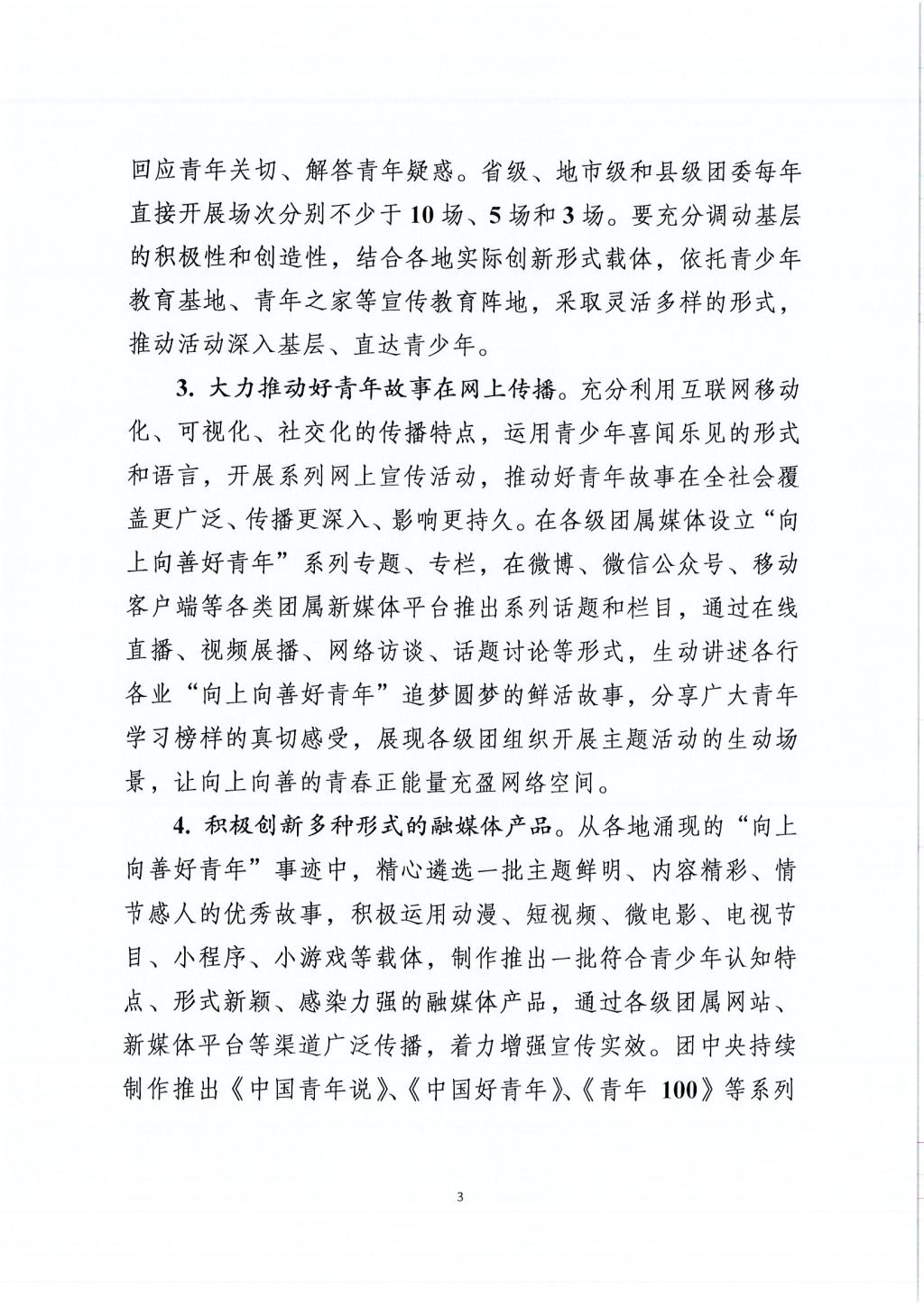 关于在全团广泛深入开展“争做新时代向上向善好青年”主题活动的通知_页面_02